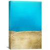 Azure Gold Canvas Art 30 x 45cm / Unframed Canvas Print Clock Canvas