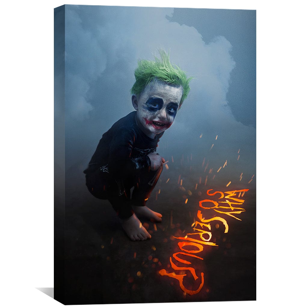 Baby Joker Canvas – ClockCanvas