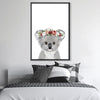 Baby Koala Canvas Art Clock Canvas