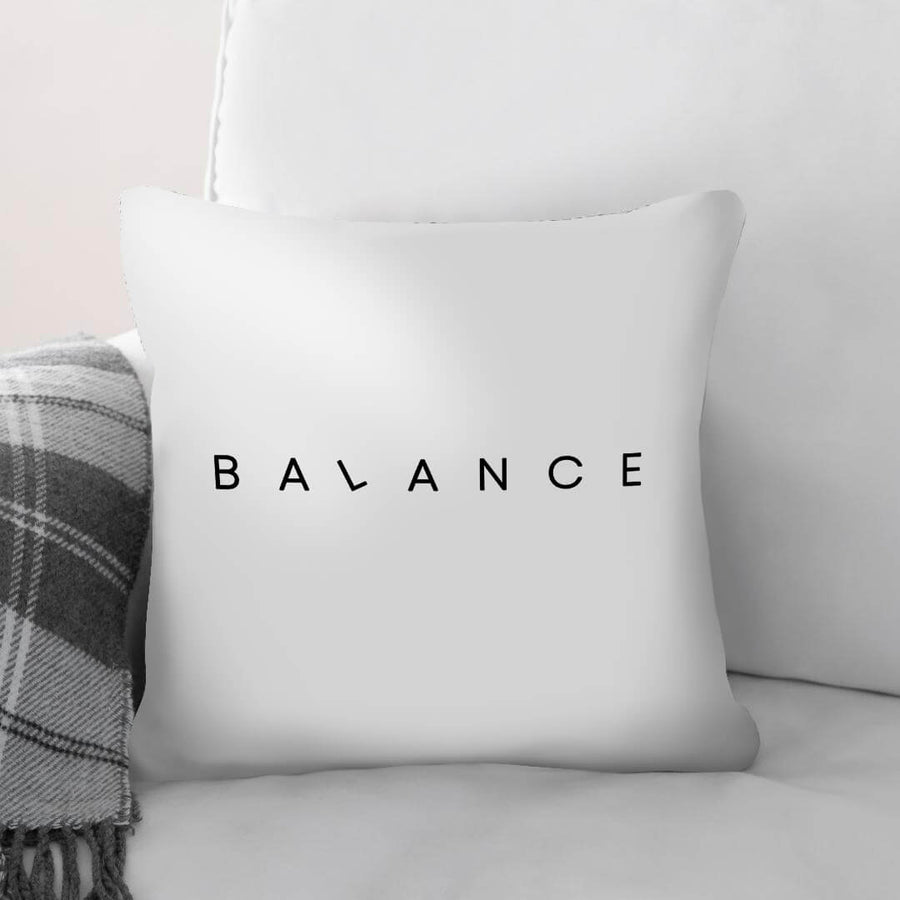 Balance A Cushion Cushion 45 x 45cm Clock Canvas
