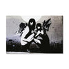 Banksy Angels In Moonlight Canvas Art Clock Canvas