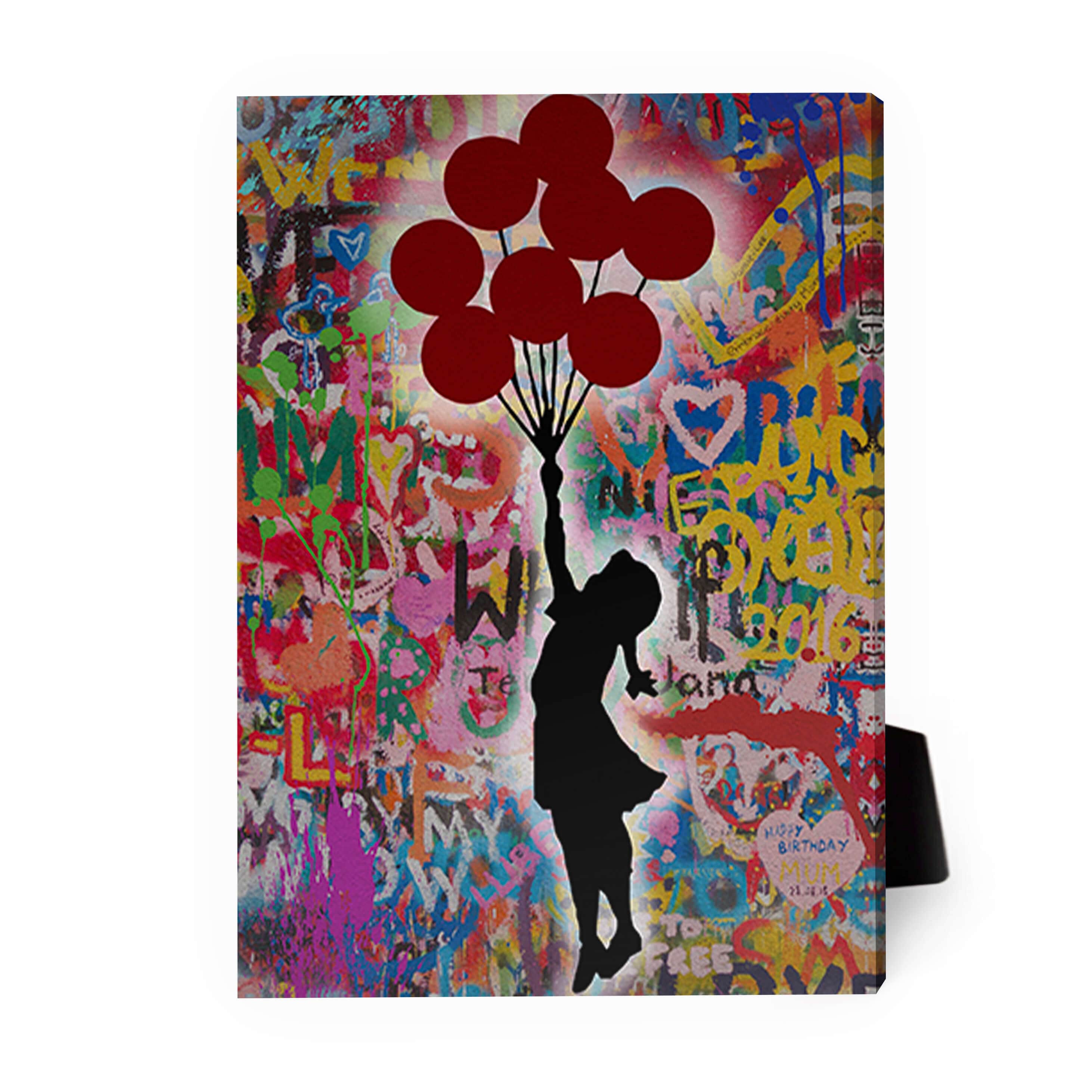 Banksy Balloon Girl Desktop Canvas product thumbnail