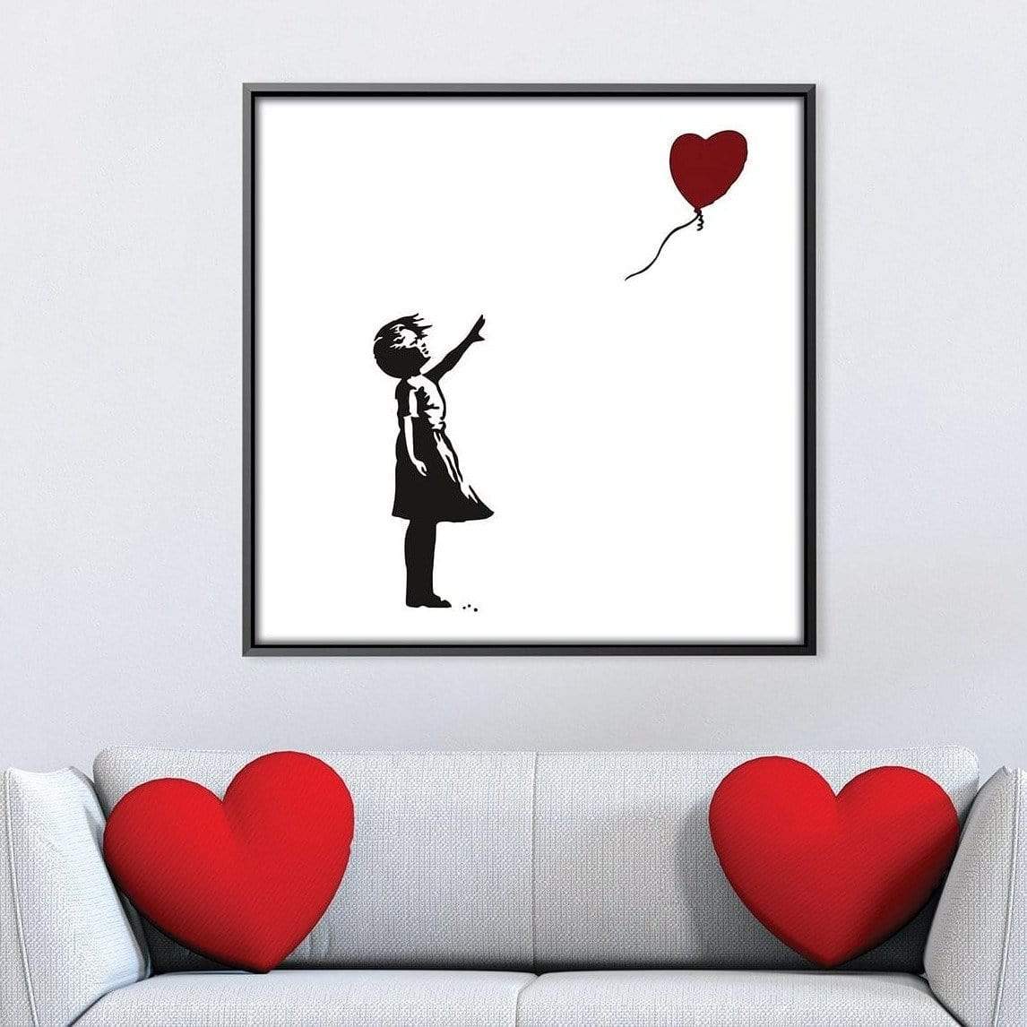 Banksy Balloon Heart Girl Canvas product thumbnail