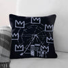 Banksy Basquiat Ferris Wheel Cushion Cushion Cushion Square Clock Canvas