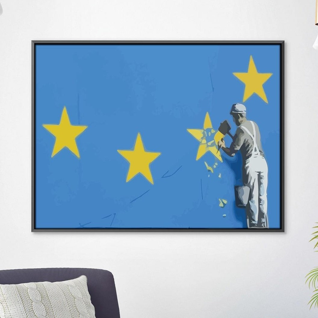 Banksy Brexit Star Dover Canvas product thumbnail