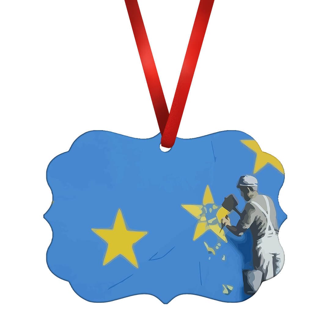 Banksy Brexit Star Dover Ornament product thumbnail