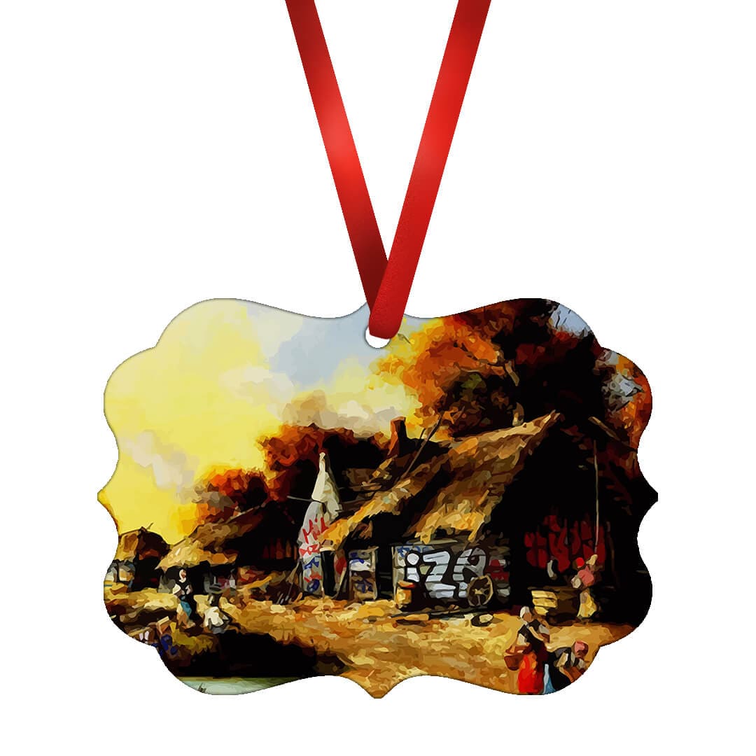 Banksy Countryside Graffiti Ornament product thumbnail