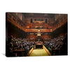 Banksy Devolved Parliament Canvas Art 45 x 30cm / Unframed Canvas Print Clock Canvas