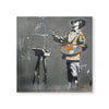 Banksy French Painter Canvas Art Clock Canvas