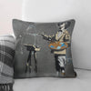 Banksy French Painter Cushion Cushion Cushion Square Clock Canvas