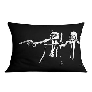 Banksy Pulp Fiction Star Wars Cushion Cushion 48 x 33cm Clock Canvas