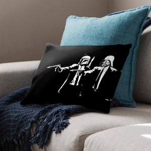 Banksy Pulp Fiction Star Wars Cushion – ClockCanvas