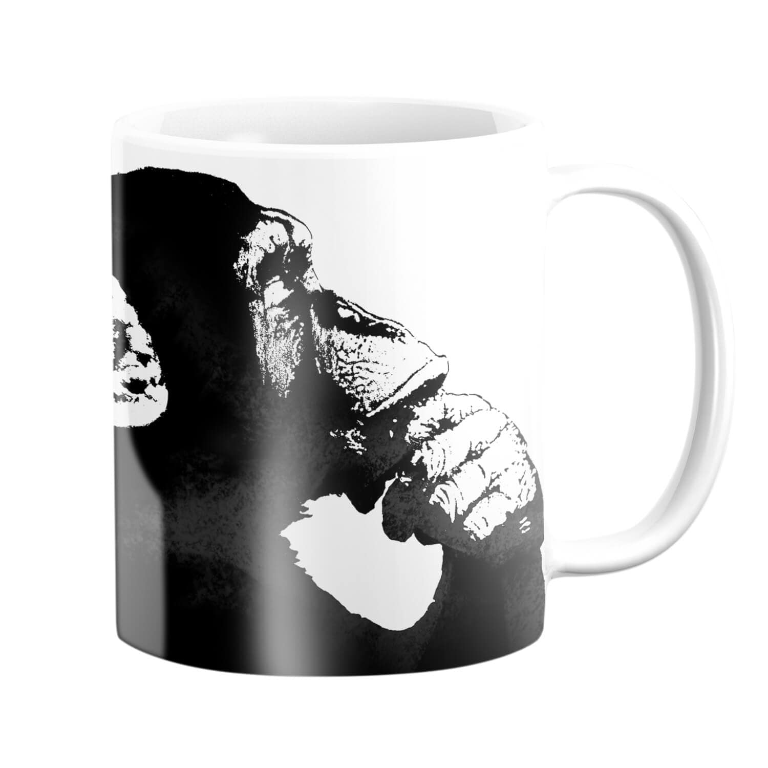 Banksy The Thinker Monkey Mug product thumbnail