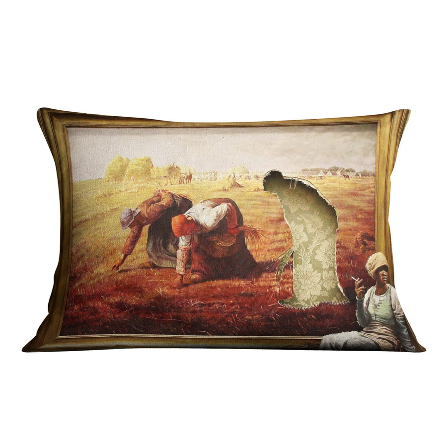 Banksy Time Out Cushion Cushion Cushion Landscape Clock Canvas