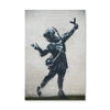 Banksy Valentines Day Marsh Lane Canvas Art Clock Canvas