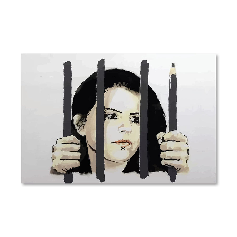 Banksy Zehra Dogan New York Canvas Art Clock Canvas