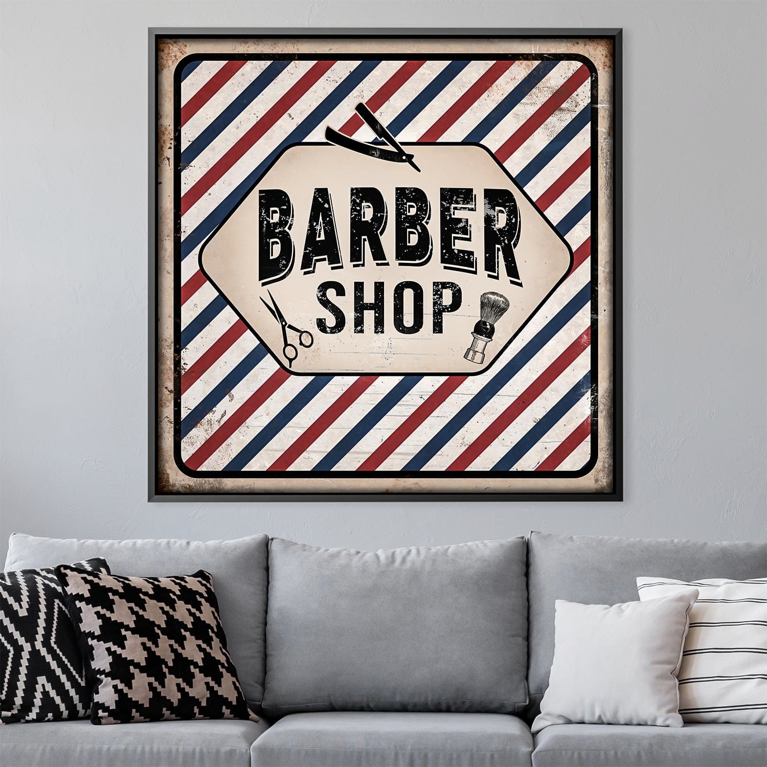 Barber Shop Canvas product thumbnail