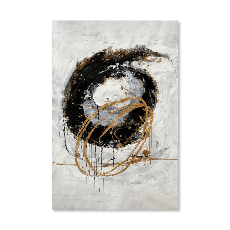 Battles of Empathy Oil Painting Oil Clock Canvas