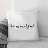 Be Happy B Cushion Cushion Cushion Square Clock Canvas