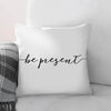 Be Happy C Cushion Cushion Cushion Square Clock Canvas