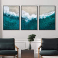 Beach Canvas Art Clock Canvas