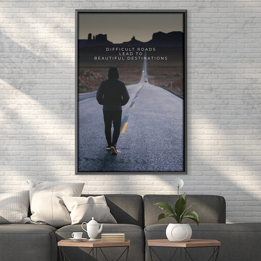 Beautiful Destinations Canvas Art Clock Canvas