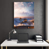 Beautiful Destinations - Mountain Canvas Art Clock Canvas