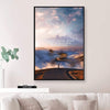 Beautiful Destinations - Mountain Canvas Art Clock Canvas