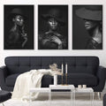 Beauty Canvas Art Clock Canvas