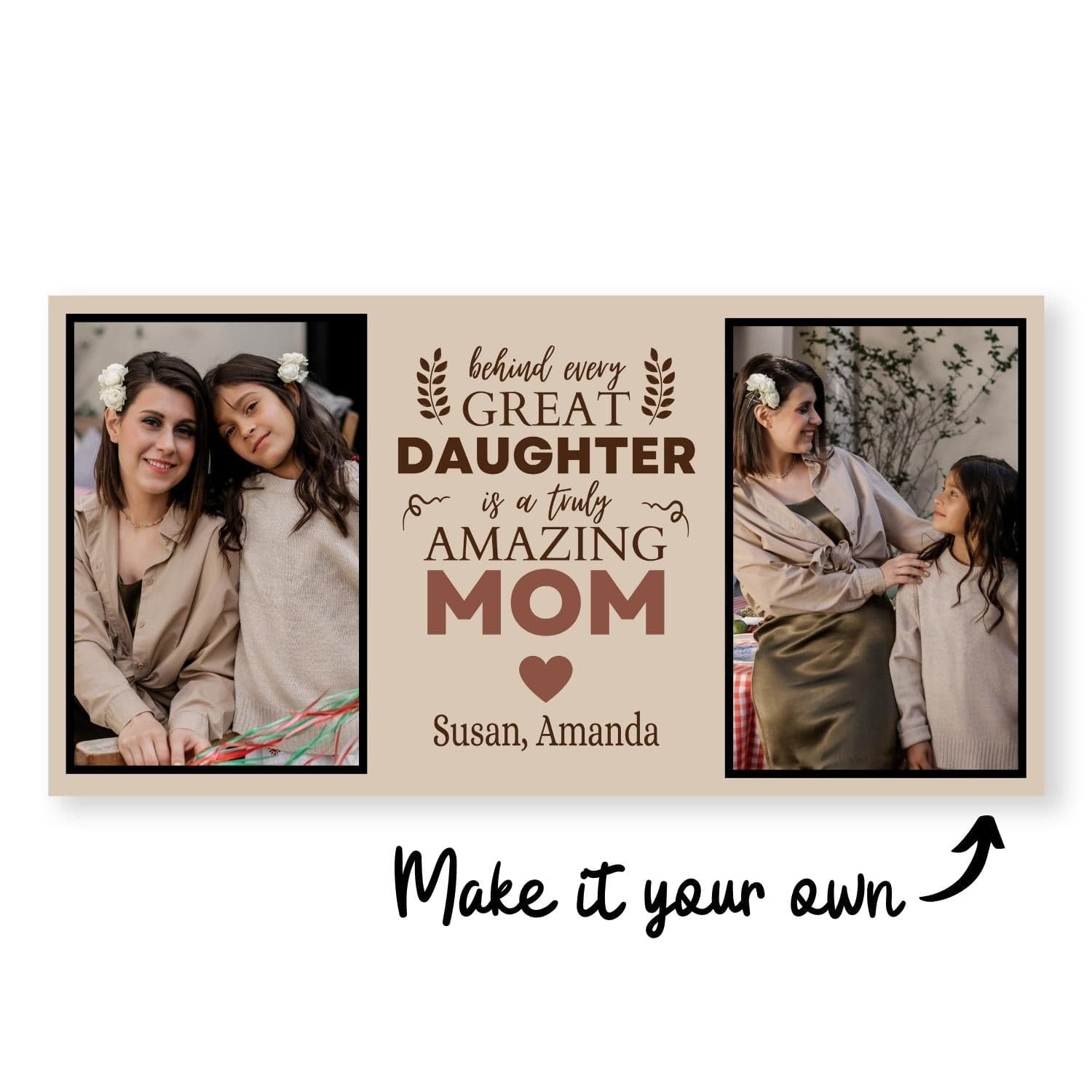 Behind Every Mom Canvas product thumbnail