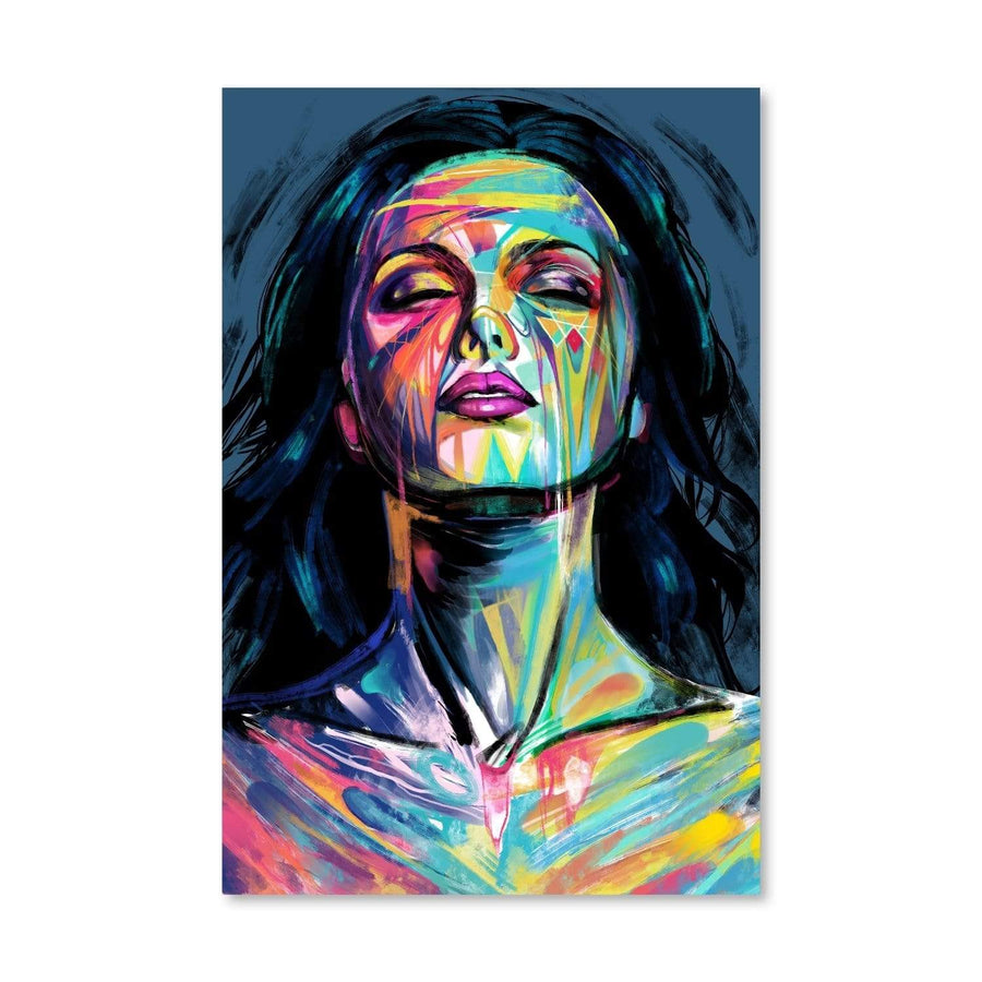 Bella Beauty Canvas Art Clock Canvas