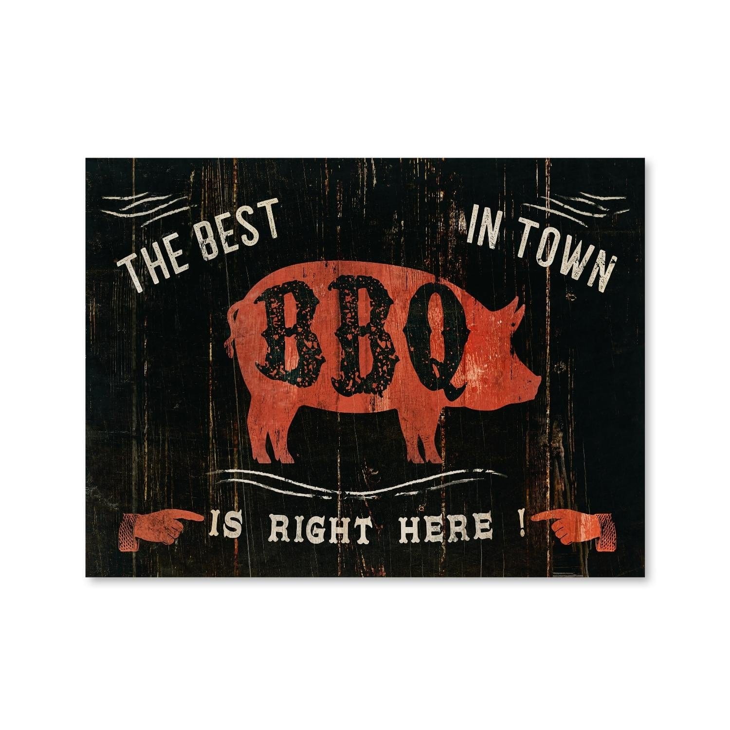 Best BBQ Canvas Art Clock Canvas