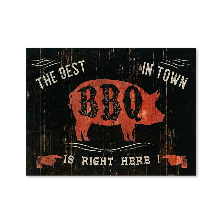 Best BBQ Canvas Art Clock Canvas