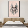 Bestowed Glance Canvas Art Clock Canvas