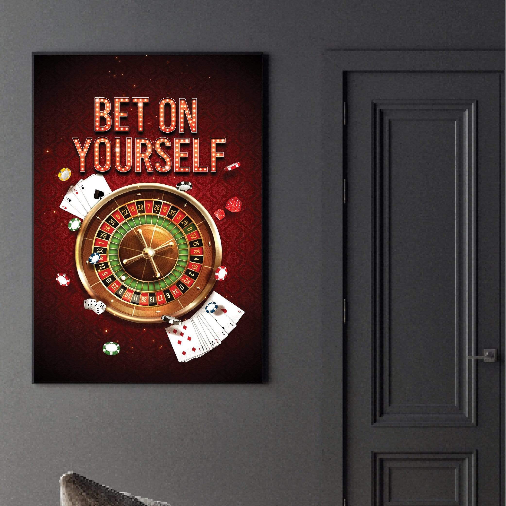 Bet On Yourself Canvas product thumbnail