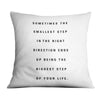 Biggest Step B Cushion Cushion 45 x 45cm Clock Canvas