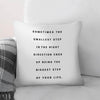 Biggest Step B Cushion Cushion 45 x 45cm Clock Canvas