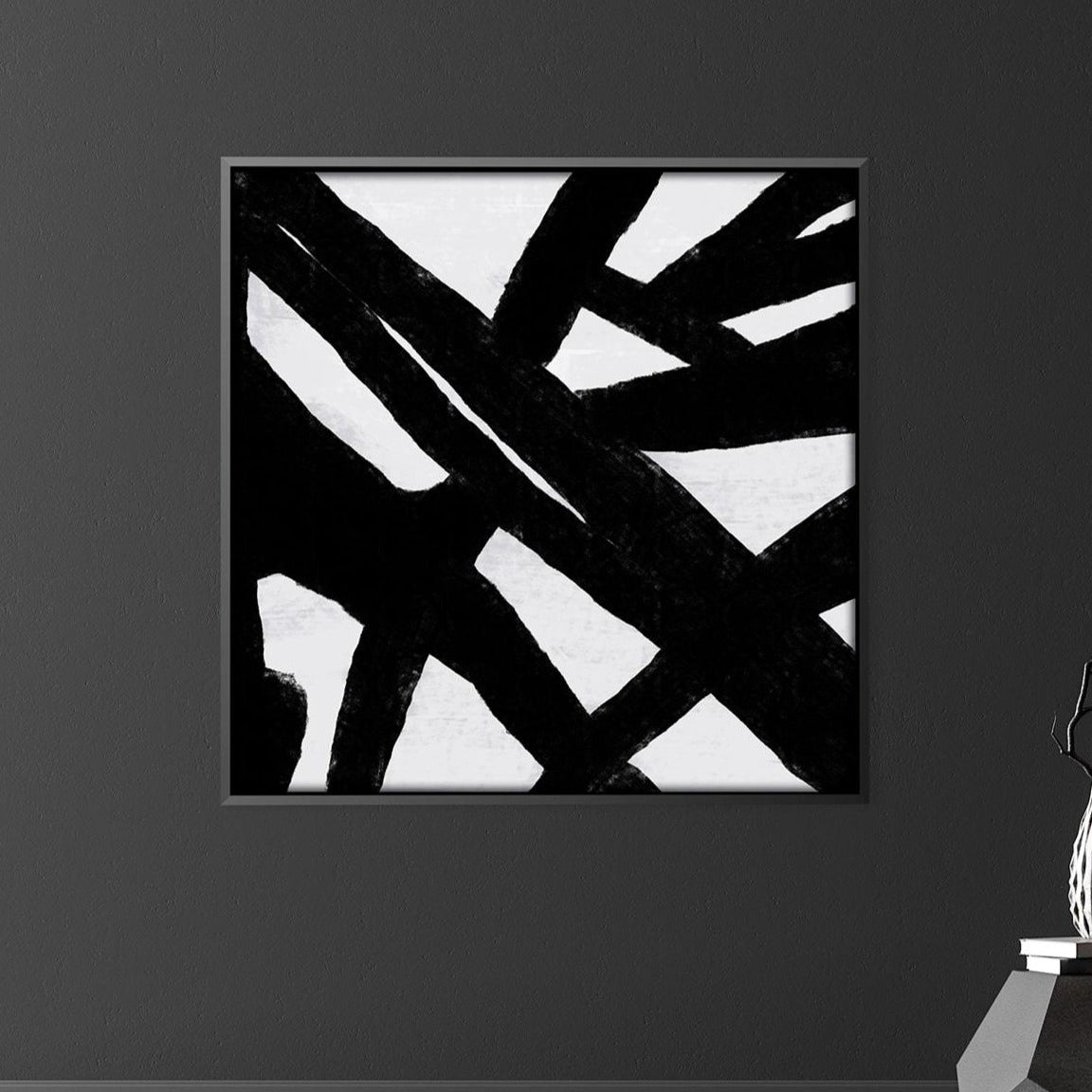 Black Abstracted Canvas product thumbnail