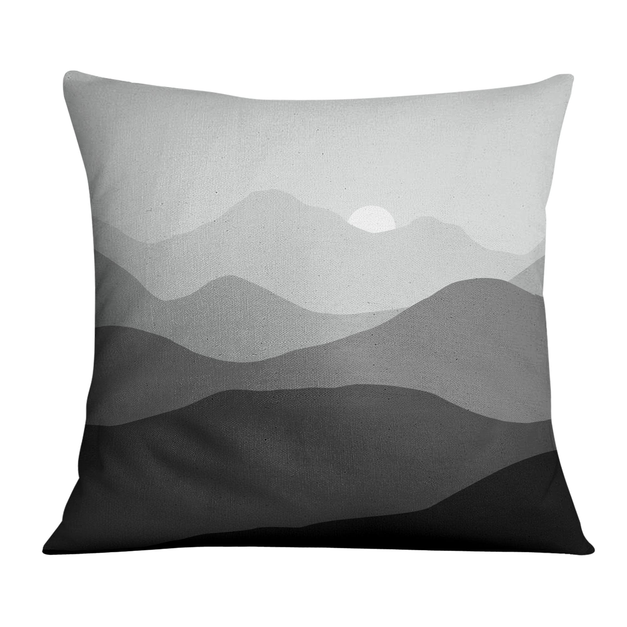 Black and White Mountains Cushion product thumbnail