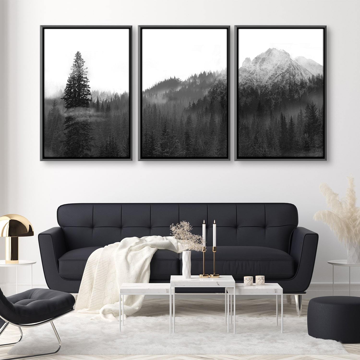 Black and White Nature Canvas product thumbnail