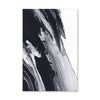 Black And White Storm Canvas Art Clock Canvas