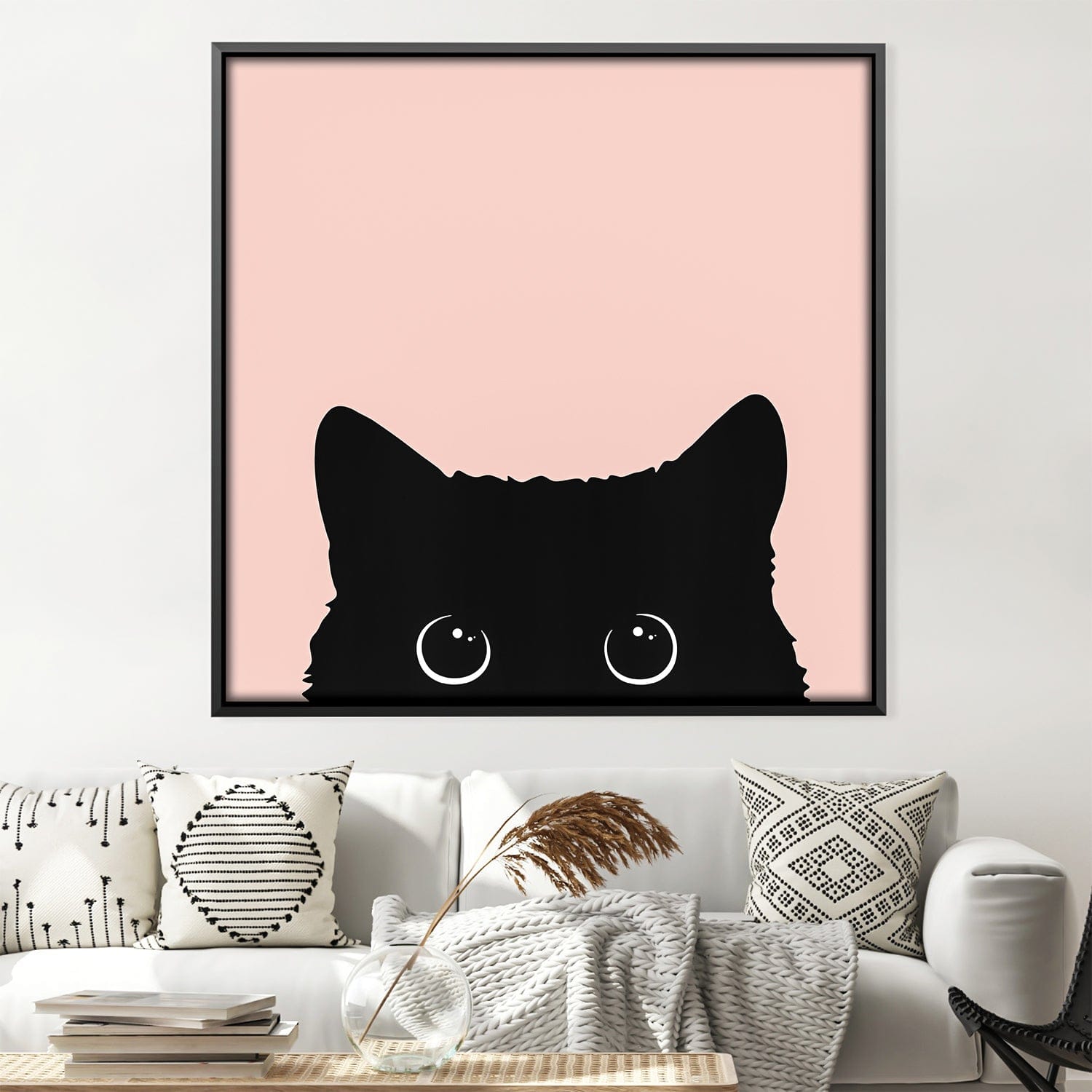 Black Cat 3 Canvas product thumbnail