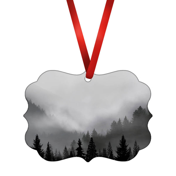 Black Forest Ornament Christmas Ornament Victorian 10.8 x 8cm Clock Canvas