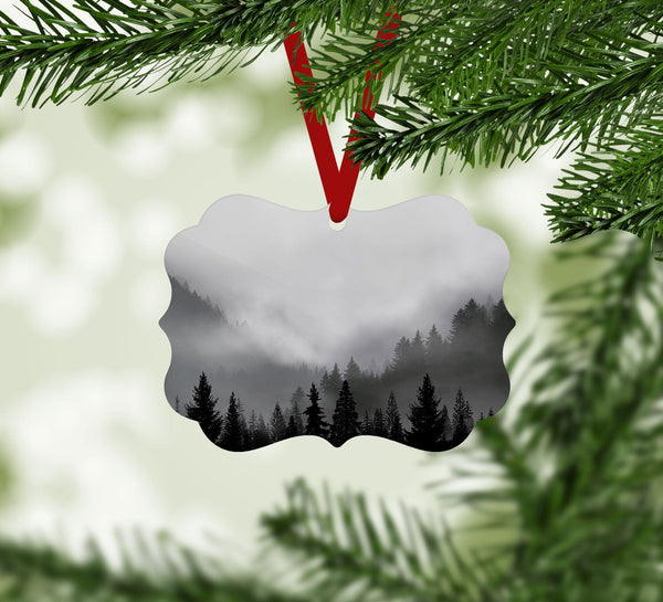 Black Forest Ornament Christmas Ornament Victorian 10.8 x 8cm Clock Canvas