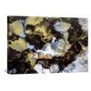 Black Marble III Canvas Art Clock Canvas