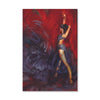 Black Swan Canvas Art Clock Canvas