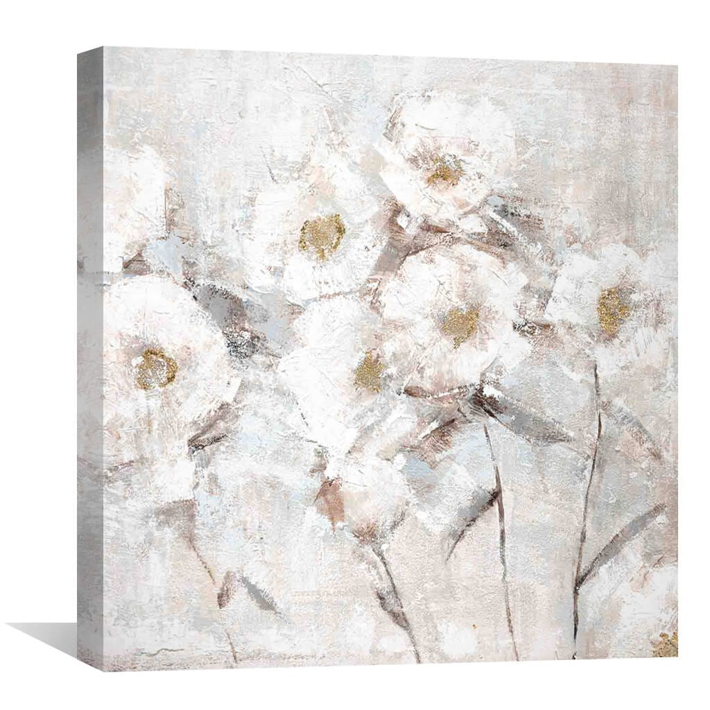 Blanc Flowers Oil Painting product thumbnail