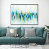 Blended Feel Canvas Art Clock Canvas