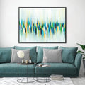 Blended Feel Canvas Art Clock Canvas
