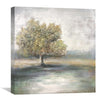 Blended Tree and Field Oil Painting Oil Clock Canvas
